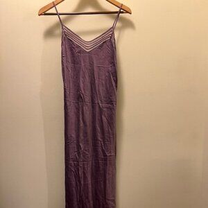 Victoria's Secret Sleep Gown Slip Dress Purple